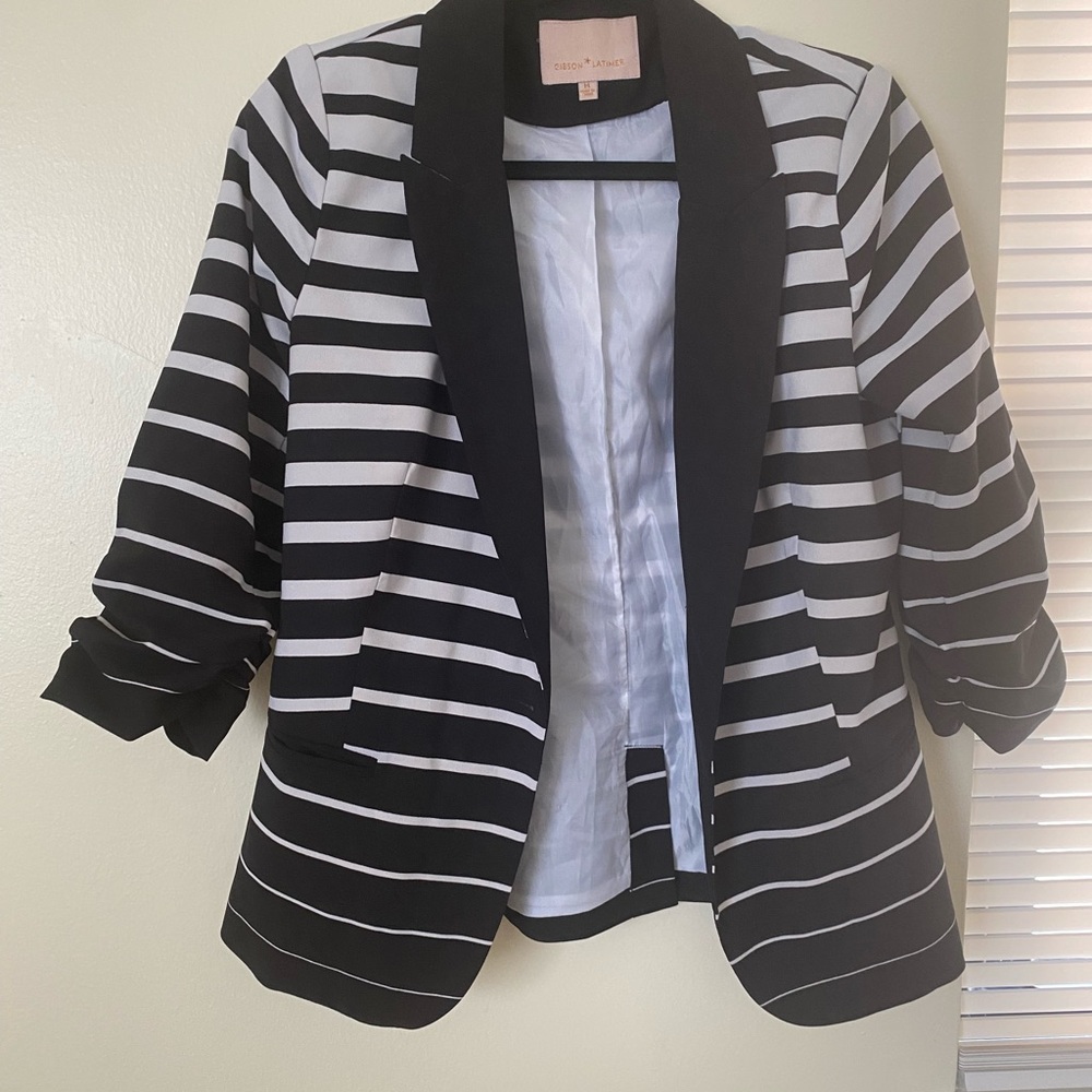 GIBSON LATIMER STRIPED JACKET